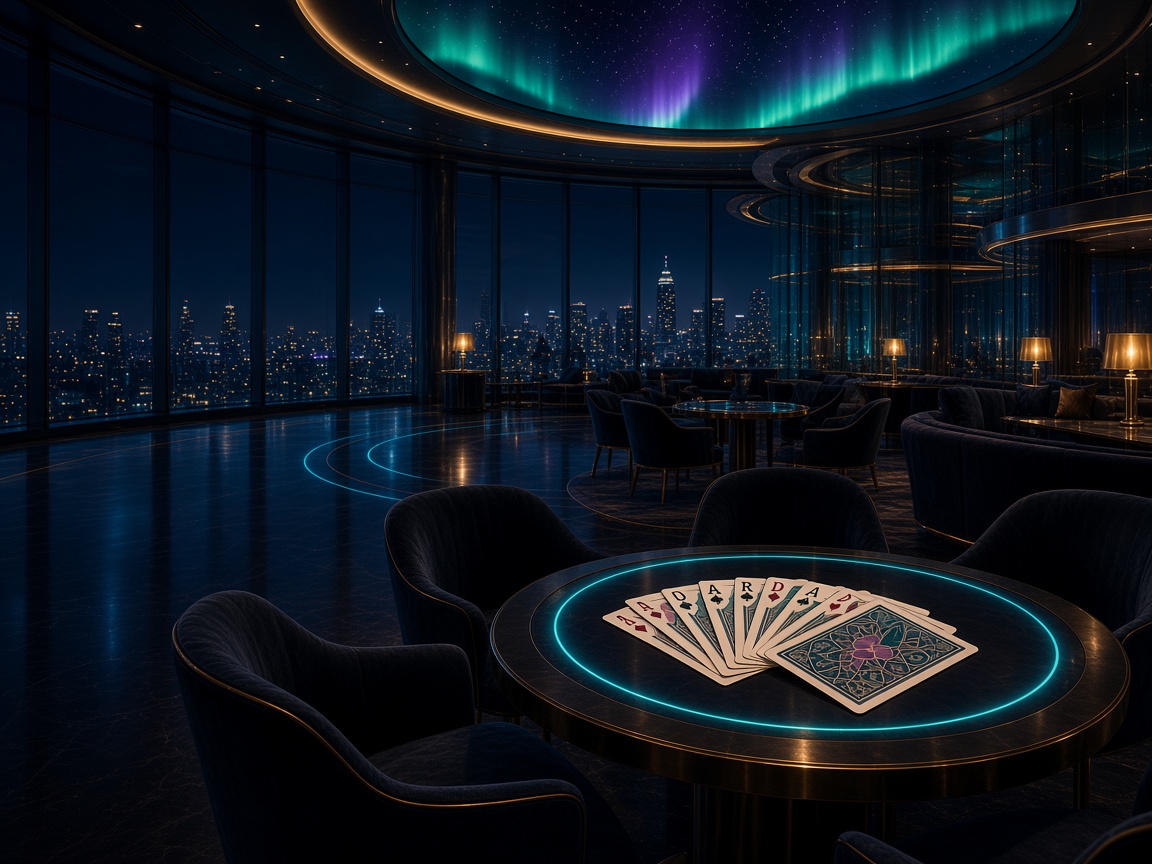 Velvet Hands card salon with a glowing table inside the OnlineArenaNL plaza